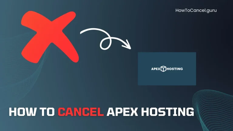 How to Cancel Apex Hosting