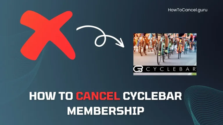 How to Cancel CycleBar Membership