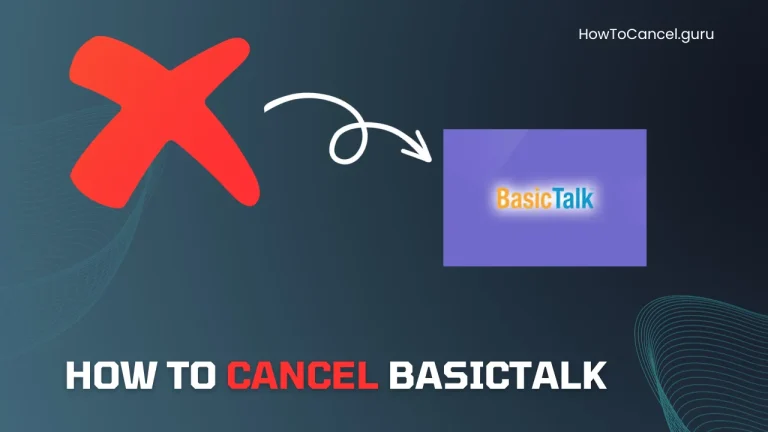 How to Cancel BasicTalk